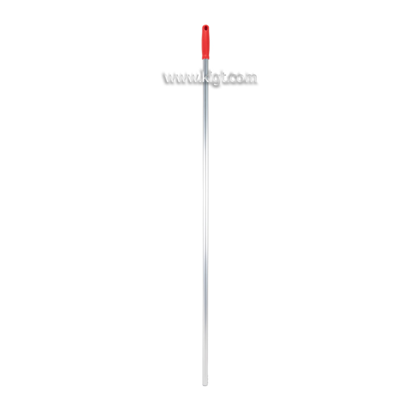 Aluminum handle 140 cm With Blue Grip Three Holes