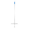Aluminum Handle With Blue Grip And Plastic Thread 140 Cm