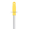 Aluminum Handle With Blue Grip And Plastic Thread 140 Cm