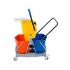 Wringer with two bucket plastic frame 34 Ltr