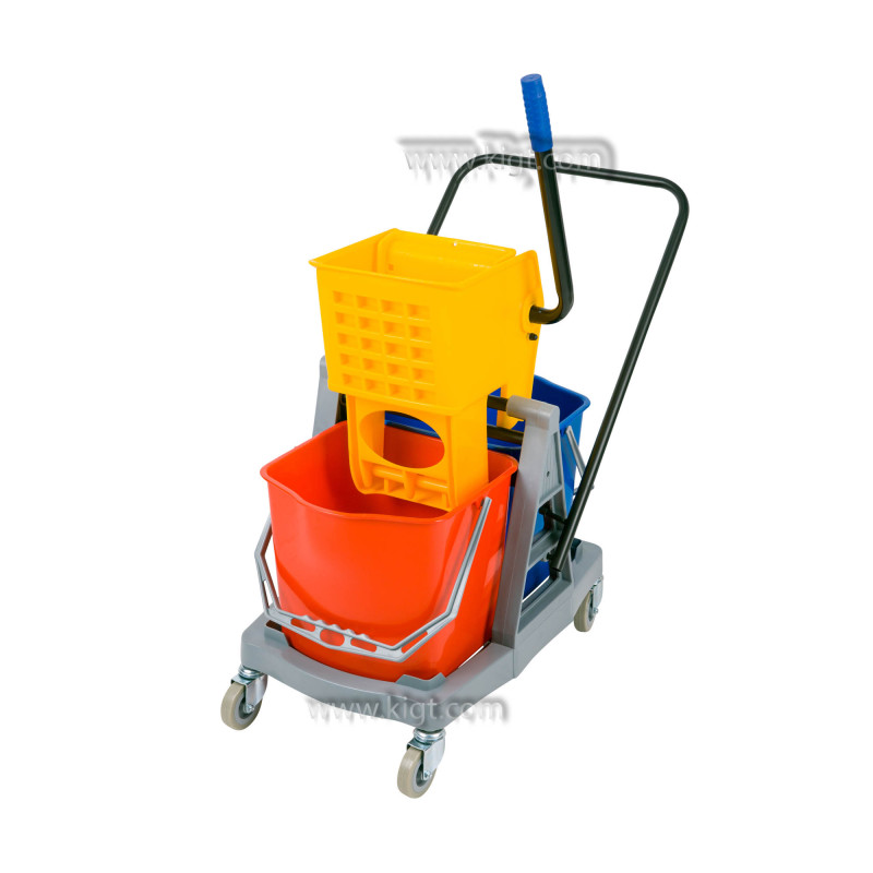 Wringer with two bucket plastic frame 34 Ltr