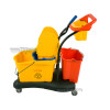 Deluxe wringer with plastic base with bucket