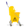 Single Bucket Trolley Deluxe Down Press Wringer 31 LTR 