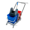 Down Press Wringer With Two Buckets - Plastic