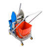 Double Mop Wringer trolley metro wheels