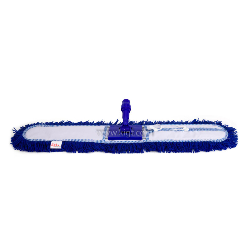 Dust control mop 80 cm blue Without Stick