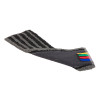 Skill Fur White Microfiber Borderd mop With Bluestripes 40 Cm