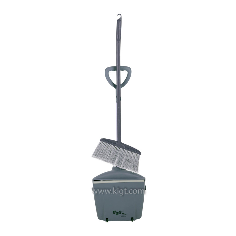 Lobby Dust Pan With Wheels And Cover