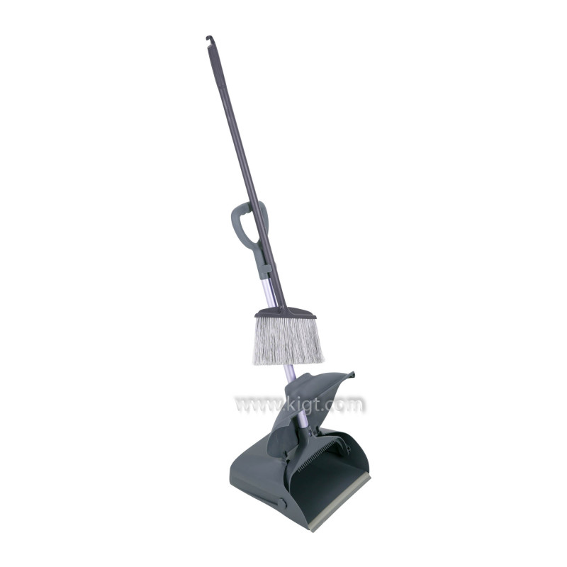 Lobby Dust Pan With Wheels And Cover