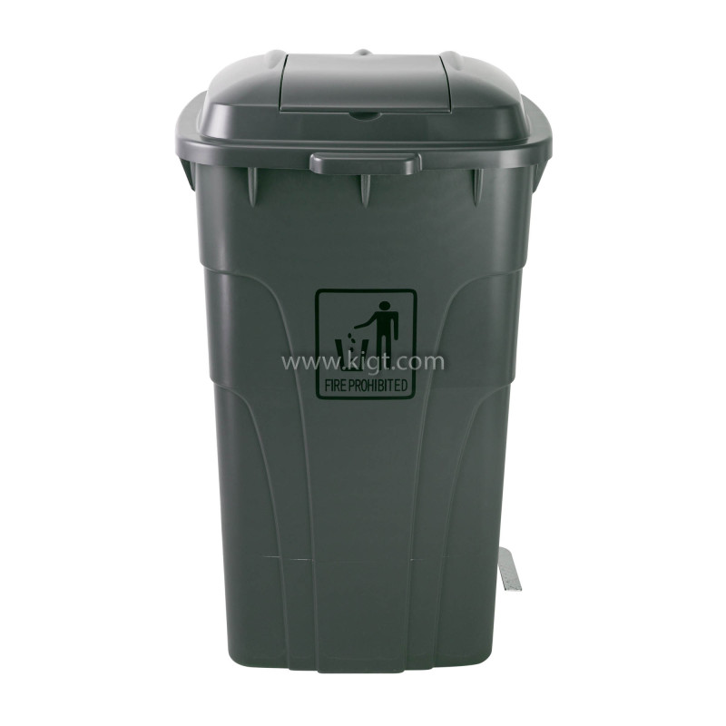 Garbage Can 240 Lt With Wheel and Pedel 