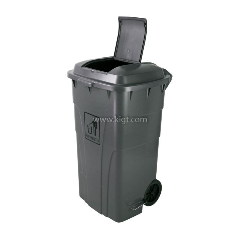 Garbage Can 240 Lt With Wheel and Pedel 