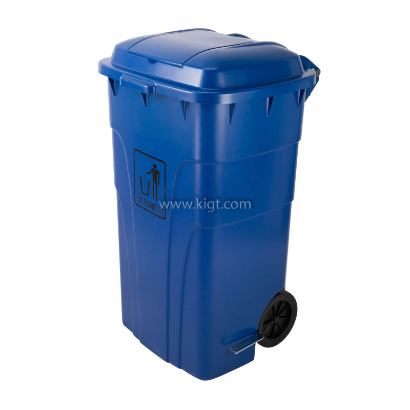 Garbage Can 240 Lt With Wheel and Pedel 