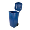 Garbage Can 240 Lt With Wheel and Pedel 