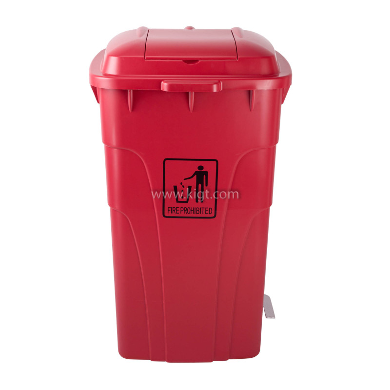 Garbage Can 240 Lt With Wheel and Pedel 