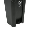 Garbage Can 87 Lt With Pedal 