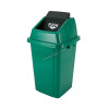Quadrate garbage can 100 ltr 