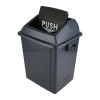 Quadrate garbage can 25tr 