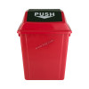 Quadrate garbage can 25tr 