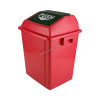 Quadrate garbage can 25tr 