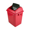 Quadrate garbage can 25tr 