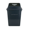 Quadrate garbage can 40 ltr 