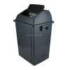 Quadrate garbage can 40 ltr 