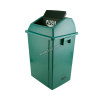 Quadrate garbage can 40 ltr 