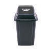Quadrate garbage can 60 ltr