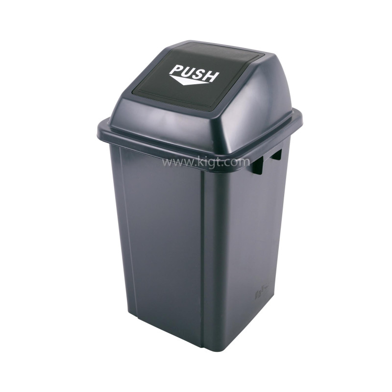 Quadrate garbage can 60 ltr