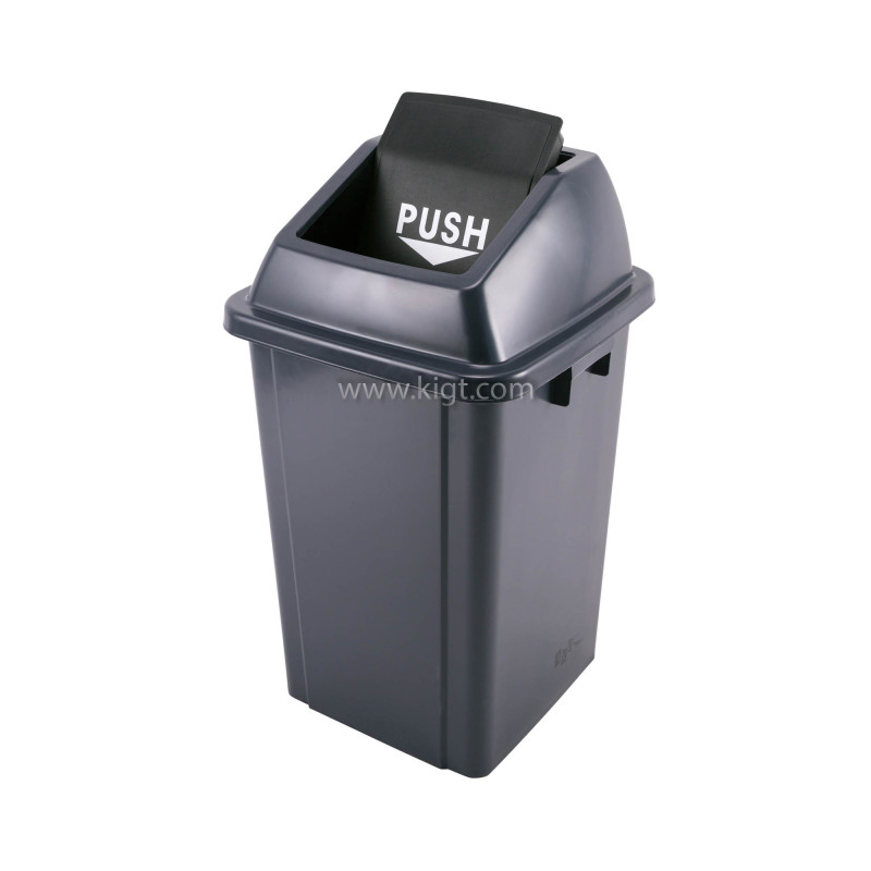 Quadrate garbage can 60 ltr