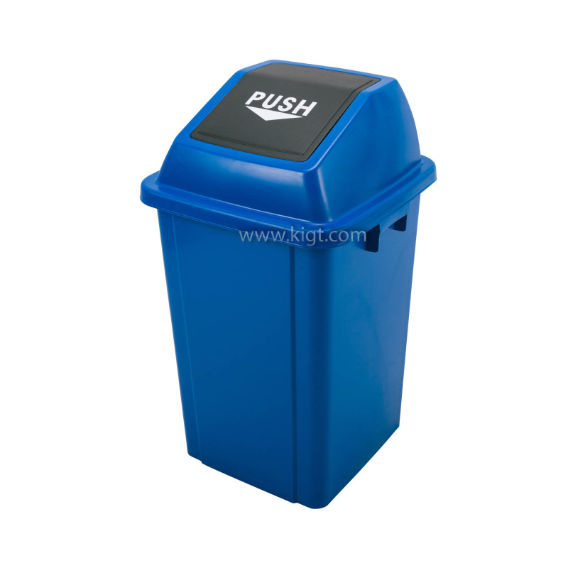 Quadrate garbage can 60 ltr