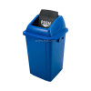 Quadrate garbage can 60 ltr