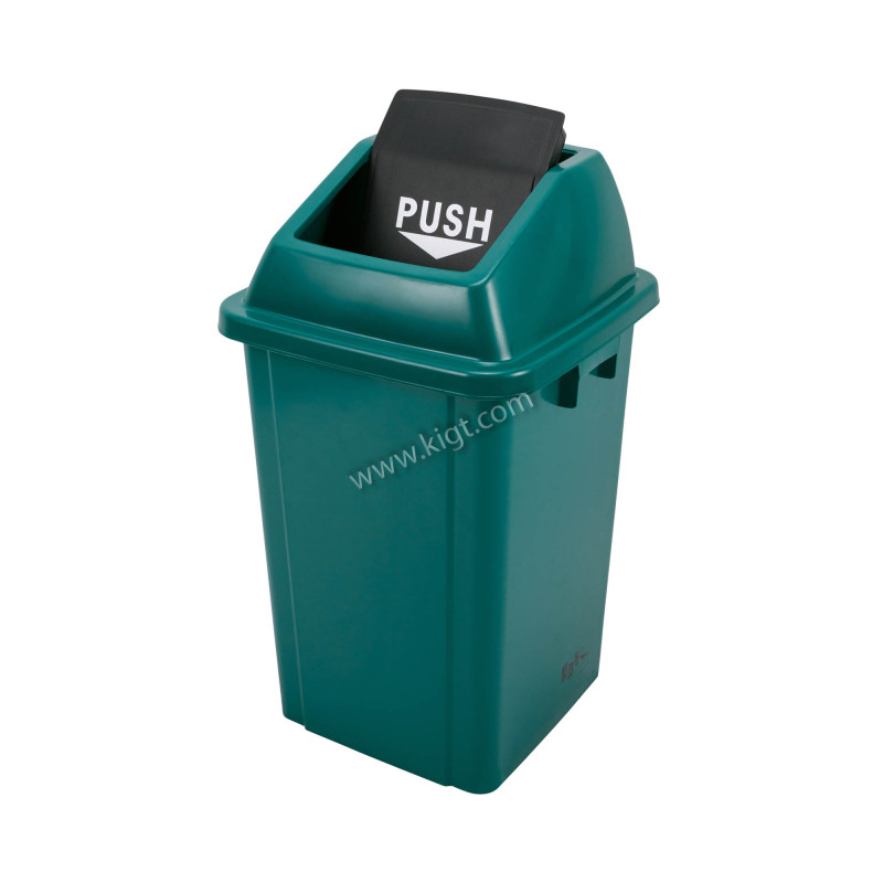 Quadrate garbage can 60 ltr