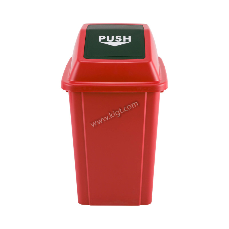 Quadrate garbage can 60 ltr