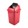 Quadrate garbage can 60 ltr