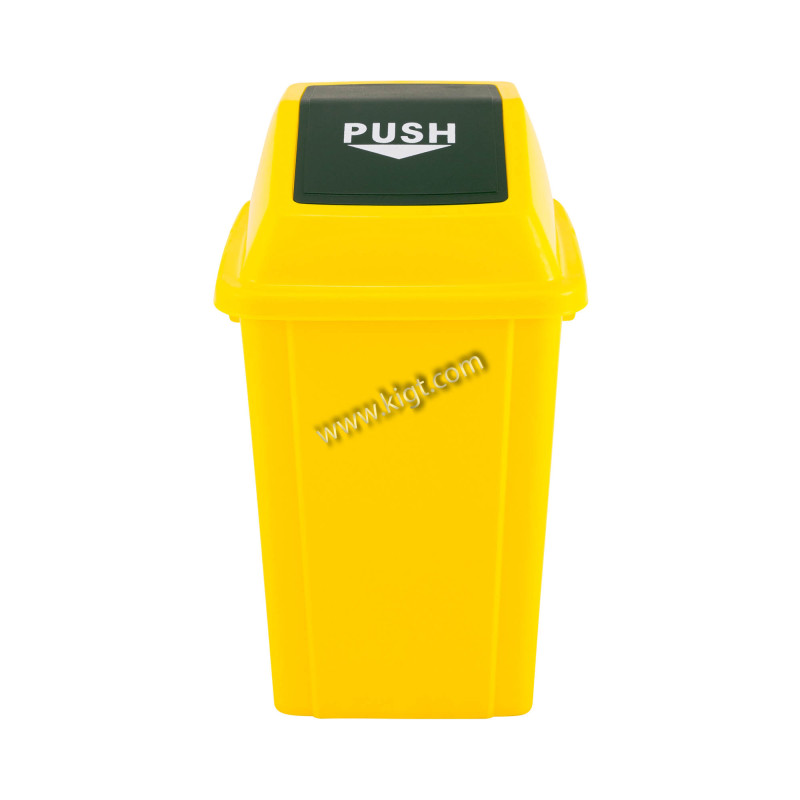 Quadrate garbage can 60 ltr