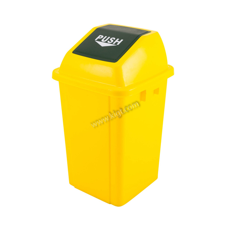 Quadrate garbage can 60 ltr