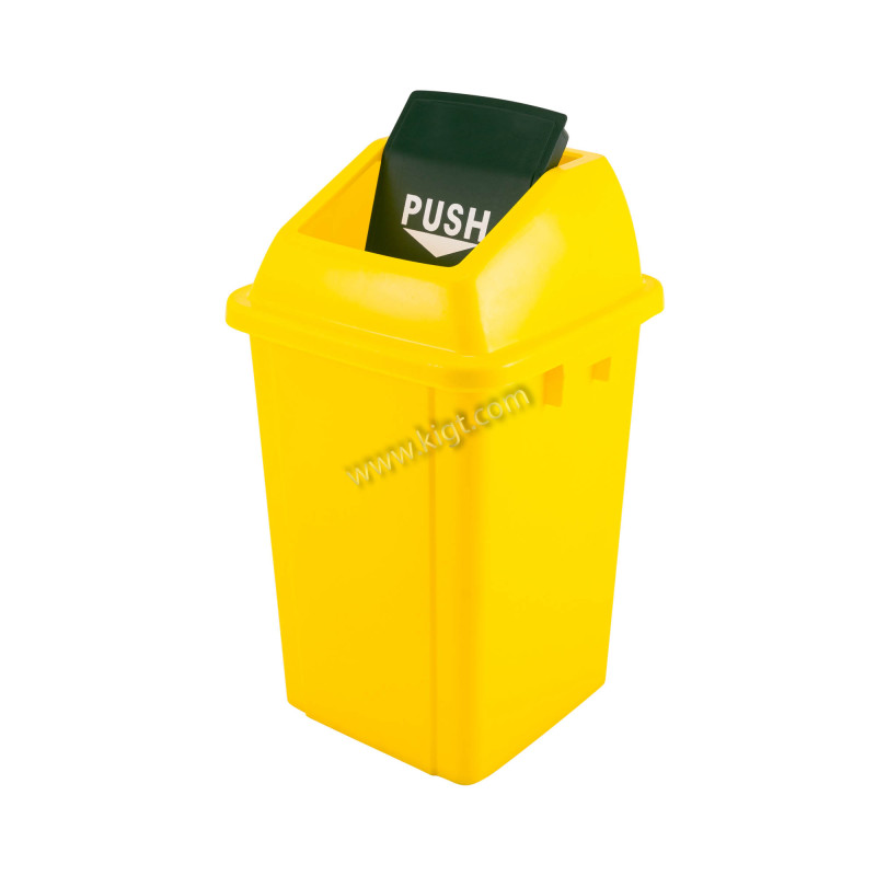 Quadrate garbage can 60 ltr