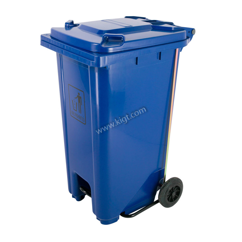 Garbage Can 240 Lt With  Front Pedel 