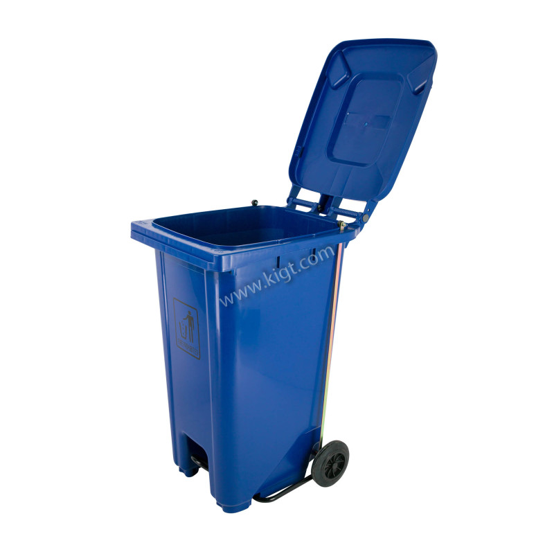 Garbage Can 240 Lt With  Front Pedel 