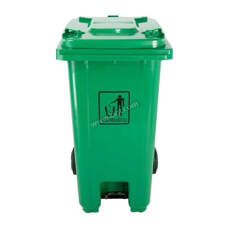 Garbage Can 240 Lt With  Front Pedel 