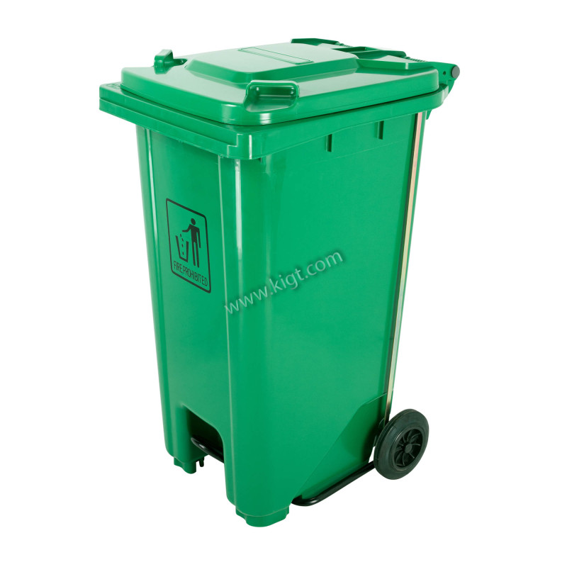 Garbage Can 240 Lt With  Front Pedel 