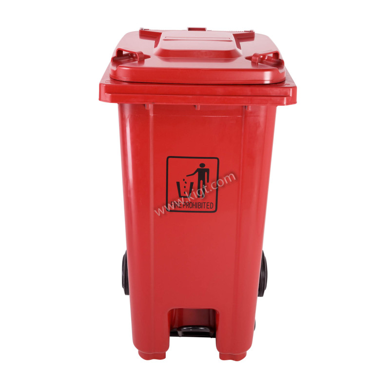 Garbage Can 240 Lt With  Front Pedel 