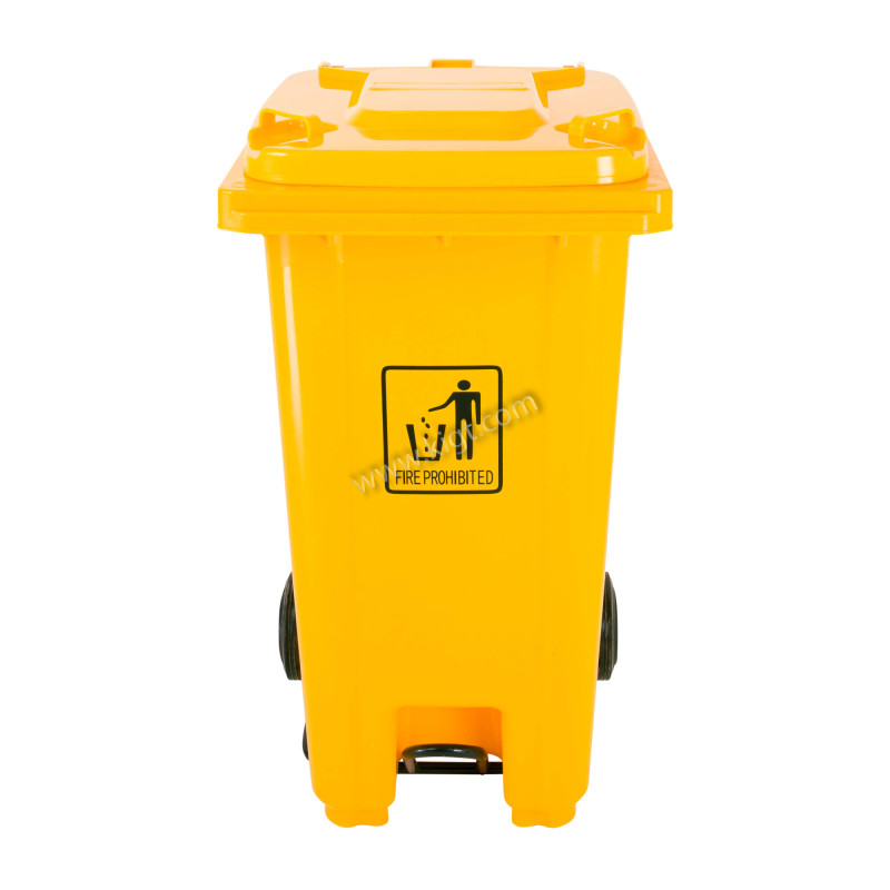 Garbage Can 240 Lt With  Front Pedel 