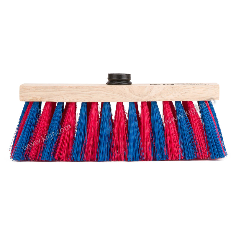 Soft Broom Blue And Red Synthatic 