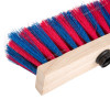 Soft Broom Blue And Red Synthatic 
