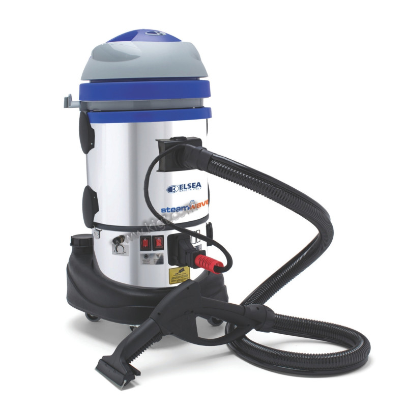 Steam Vacuum Machine 30  Lt Wet/ Dry ( Inox )