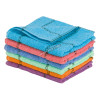 Check Towel with stitched edge 70%cotton & 30%polyester