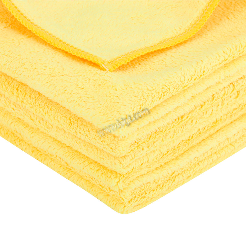 Microfiber Coral Towel 35 CM * 35 CM Color 270 GSM 33 G 6 Pcs in PKT