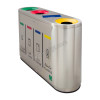 Recycle Bin Steel 4 top
